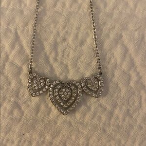 Swarovski Silver Heart Necklace
